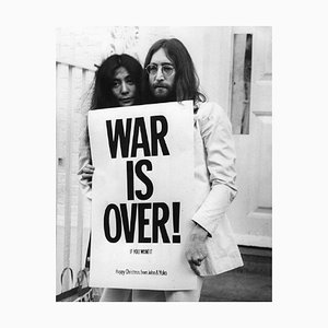 Frank Barrett, War Is Over, 1969, Photograph