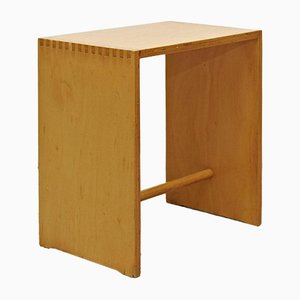 Sgabillo Hocker aus Holz von Max Bill für Zanotta