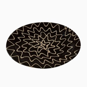 Spiral Slipware Platter by Ali Hewson
