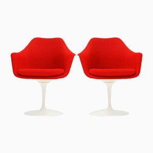 Tulip Armlehnstühle von Eero Saarinen für Knoll International, 2er Set