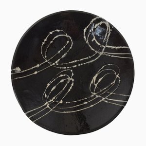 Large Round Slipware Charger with Triple Loop by Ali Hewson