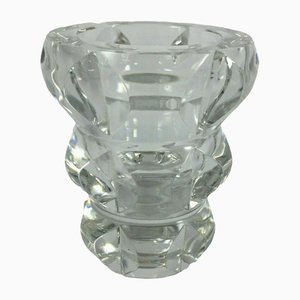 Vase en Cristal Taillé de Daum France