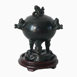 Parfum Brule Antique en Bronze, Chine