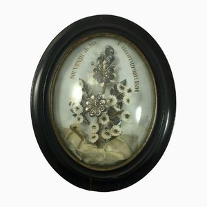 Souvenir Napoleone III di My 1st Commion con vetro e cornice