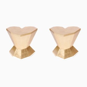 Small Queen Heart Side Table by Royal Stranger, Set of 2