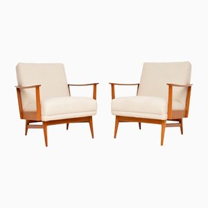 French Vintage Armchairs, 1960s, Set of 2