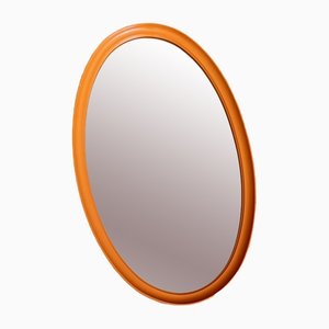 Vintage Space Age Oval Mirror