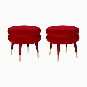 Tabouret Marshmallow par Royal Stranger, Set de 2