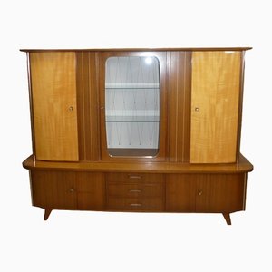 Ruben Living Room Cabinet with Showcase & Bar, 1960s