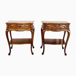 French Ancient Bedside Tables, Set of 2