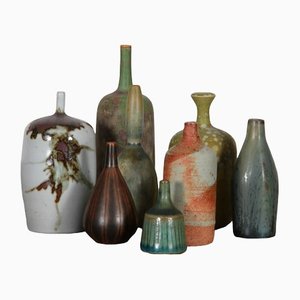 Kleine Keramiken von Thell, Palm, Andersson & Stalhane, 1960er, 8er Set
