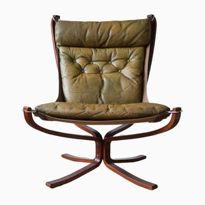 Mid-Century Falcon Chair von Sigurd Ressell für Vatne Furniture, Norwegen, 1970er