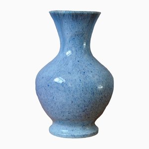 Blaue Vintage Accolay Vase