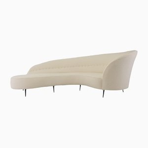 Curved Sofa by Federico Munari, Italy, 1960s