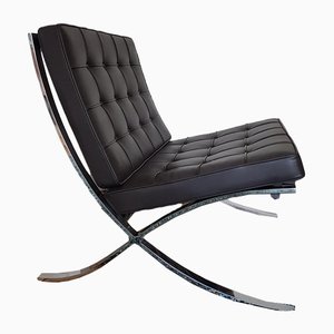 Fauteuil Barcelona Block by Ludwig Mies Van Der Rohe for Knoll International