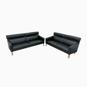 Sofa aus Leder von Leolux, 2er Set