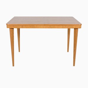 Mid-Century Oak Extendable Dining Table from Or Brno, 1960s