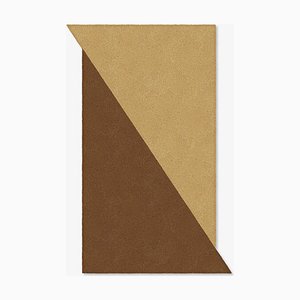 Brown/Natural Triangle Shape Out Rug from Marqqa