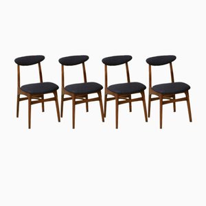 Dining Chairs by Rajmund Hałas, 1960s, Set of 4