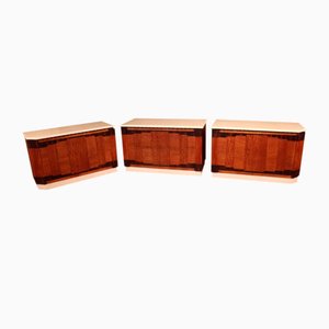 Art Deco Store Counters from Jules Cayette, Set of 3