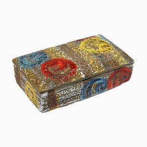 Italian Ceramic Box from Fratelli Fanciullaci, 1960s
