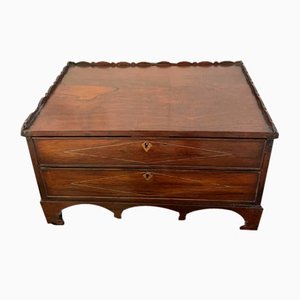 Antique Victorian Rosewood Writing Box
