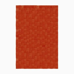 Brick Square Textured Rug from Marqqa