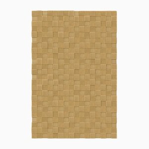 Natural Square Textured Rug from Marqqa