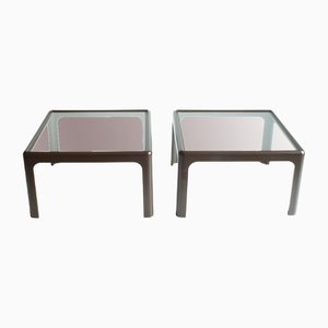 German Side Tables by Peter Ghyczy for Bayer, 1970s, Set of 2