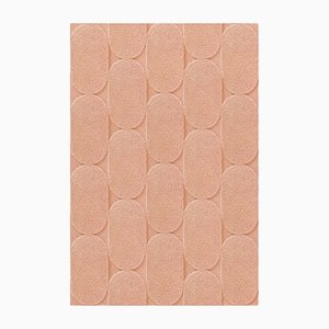Tappeto con texture ovale Rose di Marqqa