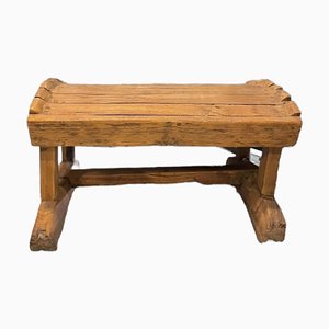 Antique Rustic Bench in Wood