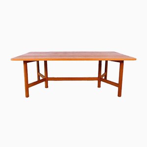 Large Norwegian Teak Coffee Table from Rasmus Solberg, 1960s