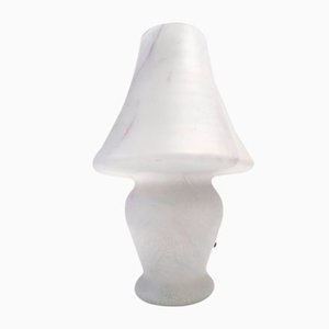 Postmodern Murano Glass Table Lamp with Pink Marble Effect, Italy