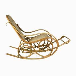 Bentwood Rocking Chair from Mundus, Hungary, 1900s