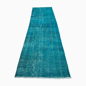 Tapis Vintage en Laine Bleue, Turquie