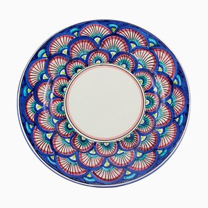Ego Dinner Plate in Pink of Mozia from Crita Ceramiche, Set of 2