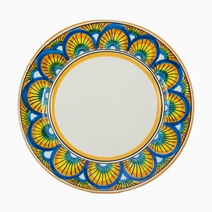 Ego Dessert Plate in Yellow Montedoro from Crita Ceramiche, Set of 2