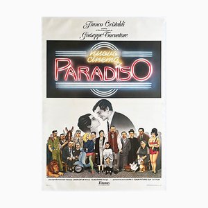 Póster de la película Cinema Paradiso italiano, 1989