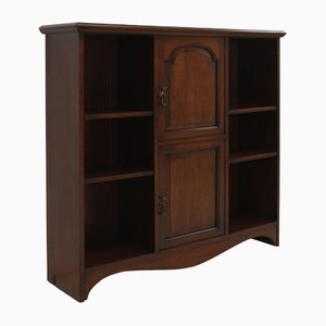 Small Mahogany Shelf Cabinet