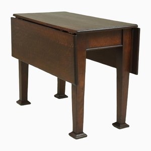 Oak Folding Table, 1830s