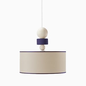 Blue/Blue Spiedino Pendant Lamp by Whynot for Emko