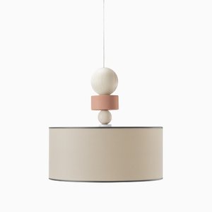 Lampada Spiedino rosa/grigia di Whynot per Emko