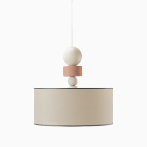 Pink/Grey Spiedino Pendant Lamp by Whynot for Emko
