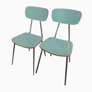 Vintage Stühle von Formica, 1970er, 2er Set