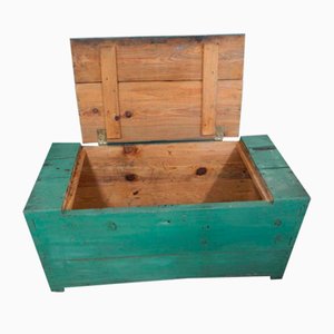 Colored Larch Wooden Case, 1950s