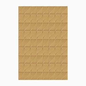 Tapis Texturé Triangle Naturel de Marqqa