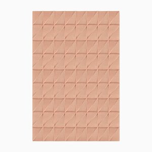 Tapis Texturé Rose Triangle de Marqqa