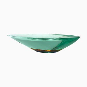 Italian Submerged Glass Bowl from Fontana Arte, 1960s