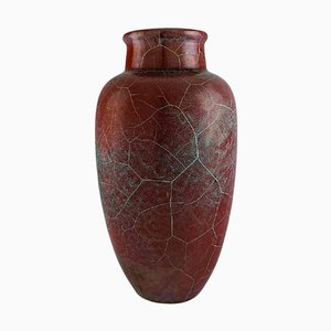 German Large Floor Vase in Glazed Ceramics by Richard Uhlemeyer 1900s