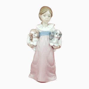 Full of Love 6419 Girl Figurine from Lladro Arms
